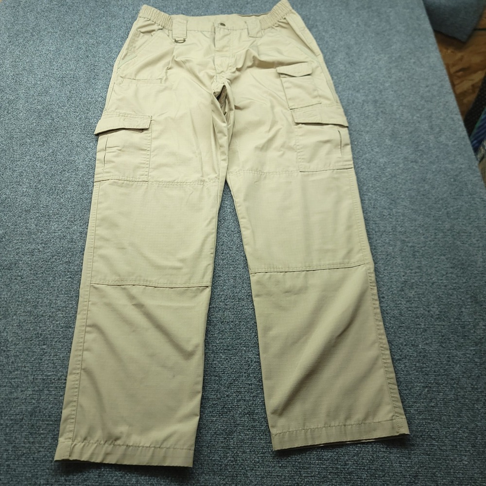 Propper Mens Tactical Cargo Pants 36x34 Khaki Tan Ripstop F5252 Utility Workwear